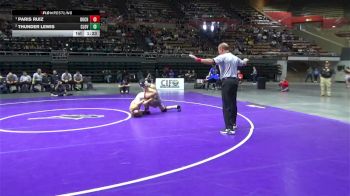 128 lbs Final - Paris Ruiz, Buchanan vs Thunder Lewis, Clovis