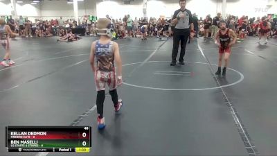 48 lbs Round 4 (6 Team) - Kellan Dedmon, Firebird Elite vs Ben Maselli, U2 Starts & Stripes