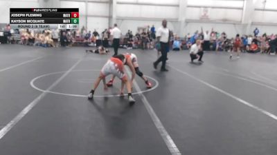 84 lbs Round 2 (8 Team) - Joseph Fleming, Mat Assassins Black vs Kayson McQuate, Mat Assassins Red
