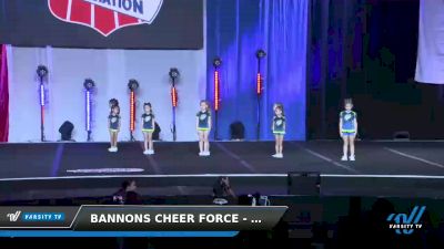 Bannons Cheer Force - Padawans [2022 L1.1 Tiny - PREP - D2 Day 1] 2022 NCA Houston Classic