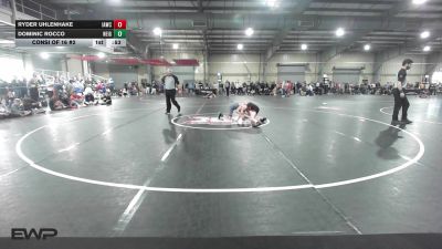 77 lbs Consi Of 16 #2 - Ryder Uhlenhake, Immortal Athletics WC vs Dominic Rocco, Neighborhood Wrestling Club