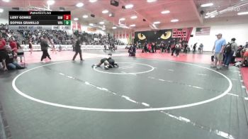 120 lbs Champ. Round 1 - Saana Sharma, Foundations For The Future Charter Academy vs Romina Castillo, Mayfair