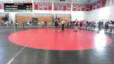 285 lbs Round Of 16 - David Cummins, Weymouth vs Joaxis Medina, Springfield Central