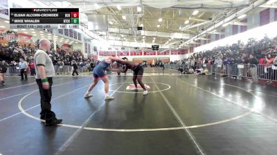 285 lbs Round Of 16 - Elijah Alcorn-Crowder, Boston College vs Mike Whalen, Natick