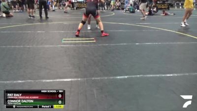 180 lbs Cons. Round 3 - Pat Daly, Creekside Wrestling Academy vs Connor Dalton, Team Gotcha