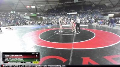 138 lbs Quarterfinal - Sebastian Walter, Cherry Creek Wrestling Club vs Joe Ethan Tristan, Victory Wrestling-Central WA