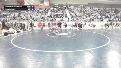 74 lbs 3rd Place Match - Andrew O'Donnell, Mat Demon Wrestling Club vs Ezra Denny, Inland Northwest Wrestling Training Center