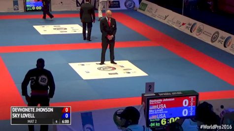 Devhonte Johnson vs Sky Lovell 2016 World Pro