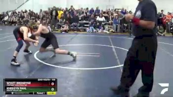 119 lbs Cons. Round 1 - Kheegyn Pahl, Maple Valley WC vs Wyatt Brondyke, Fremont Wolfpack WC