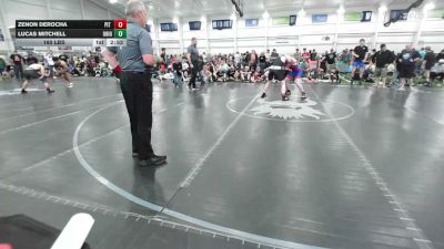 160 lbs Round Robin 1 - Zenon DeRocha, Pit Crew - HS vs Lucas Mitchell, Ohio Valley Forge - HS