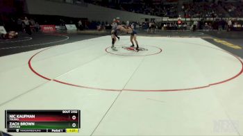 2A/1A-138 Semifinal - Zach Brown, Heppner vs Nic Kaufman, Toledo