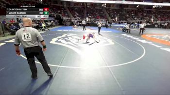 II-101 lbs Cons. Semi - Wyatt Sartori, Dansville-Wayland-Cohocton vs Clayton Ritter, Oneonta
