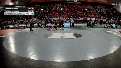 3A 215 lbs Cons. Round 3 - Logan Trimble, Ririe vs Layne Morris, Lakeside