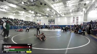 120 lbs Cons. Round 6 - Sophia Flores, Buena vs Roselyn Uce, Long Beach Poly