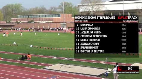 Women's 3k Steeplechase, Heat 1 - Ashley Higginson wins first steeple of 2016