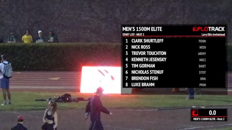 Men's 1500m, Heat 2 (Elite)