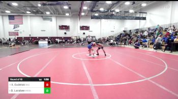 120 lbs Round Of 16 - Xavier Gudelski, Bacon Academy vs Dominic Larabee, Morgan