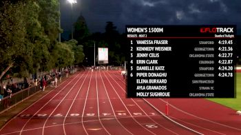 Women's 1500m, Heat 3