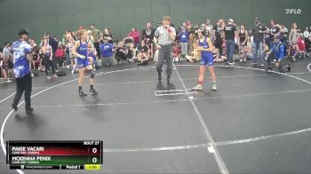 80 lbs Semifinal - Paige Vacari, Cane Bay Cobras vs McKenna Penix, Cane Bay Cobras