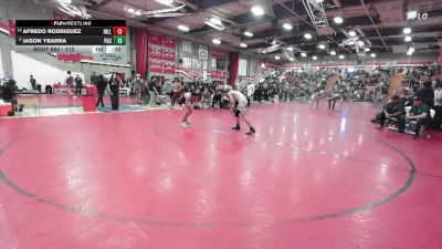 113 lbs 7th Place Match - Jason Ybarra, Pacifica/Oxnard vs Afredo Rodriguez, Hillcrest
