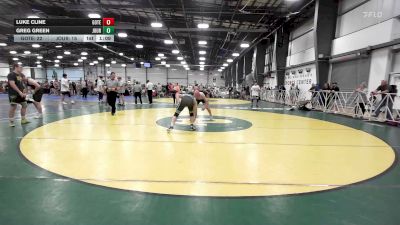 152 lbs Rr Rnd 3 - Luke Cline, Gotenks GT - HSB vs Greg Green, Journeymen Blue - HSB