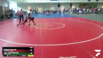 184 lbs Quarterfinal - Mahlic Sallah, Roanoke College vs Eric Washington, Marymount