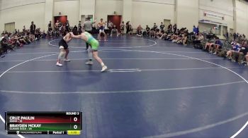 160 lbs Round 3 (6 Team) - Cruz Paulin, Idaho vs Brayden McKay, Illinois Gold