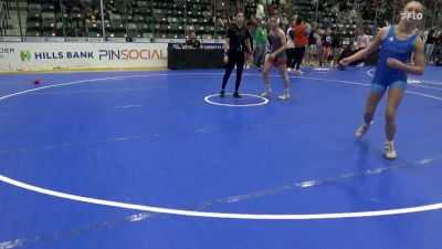 115 lbs Champ. Round 3 - Addison Neal, The Best Wrestler vs Maddison German, Moen Wrestling Academy