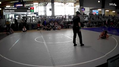 95 lbs Round 1 - Leire Smith, Dead Shot Wrestling Club vs Peytton Mack, Rise Wrestling