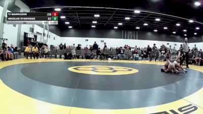 90 lbs Semis & 1st Wrestleback (8 Team) - Nikolas Oyervides, Olympia vs TJ Markijohn, Junior Terps Xtreme