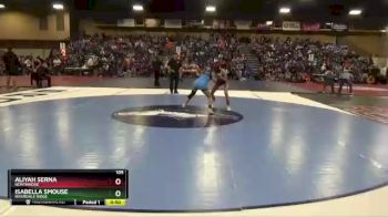 105 lbs Cons. Round 4 - Isabella Smouse, Riverdale Ridge vs Aliyah Serna, Northridge
