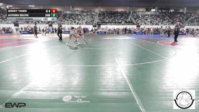 123 lbs Consolation - Jersey Yanes, D3 Wrestling Cluib vs Autumn Belvin, Shawnee Wrestling