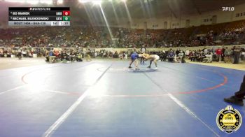 B4A-138 lbs Cons. Semi - Bo Manek, Harrah vs Michael Blendowski, Catoosa