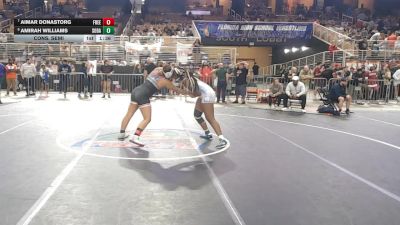 190 lbs Cons. Semi - Amirah Williams, South Dade vs Aimar Donastorg, Freedom