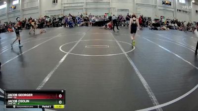 76 lbs Round 1 (10 Team) - Jacob Georger, DWA vs Jacob Osolin, Lake WC