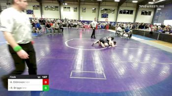 125 lbs Final - Andrew Oldmixon, Dighton-Rehoboth vs Ryan Briggs, New England Gold