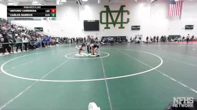 106 lbs Quarterfinal - Carlos Barrios, Cajon vs Antonio Camerena, Villa Park