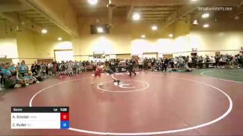 80 lbs Semis - Aeoden Sinclair, Askren Wrestling Academy vs Zack Ryder, KD Training Center