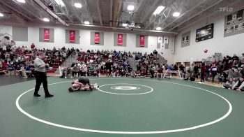 126 lbs Quarterfinal - Brodie Reeves, Goffstown vs Liam McGrail, Windham