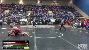 3 - 157 lbs Semifinal - Brady Barns, Staunton River vs Cooper Roberts, Lord Botetourt