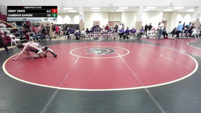 150 lbs 2nd Wrestleback (16 Team) - Cameron Barker, Villa Rica vs Jimmy Smith, Alexander