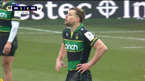 Calvin Nash Try | Northampton Saints vs Munster