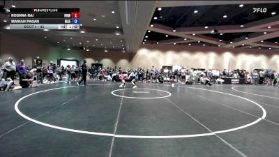95 lbs Champ. Round 1 - Roshna Rai, Pennsylvania vs Mariah Pagan, New Jersey