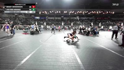98 lbs Consi Of 8 #2 - Mark Vlacancich, Bitetto Trained Wrestling vs Alexander Dyki, Olympic