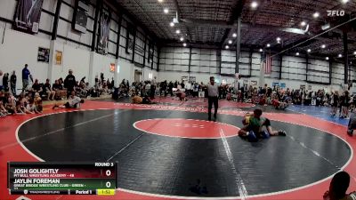 113 lbs Round 3 (6 Team) - Josh Golightly, PIT BULL WRESTLING ACADEMY vs Jaylin Foreman, GREAT BRIDGE WRESTLING CLUB - GREEN