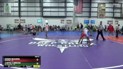 100 lbs Cons. Round 3 - Ayden Beavers, Rampage vs Curtis Cubbage, 84 Athletes