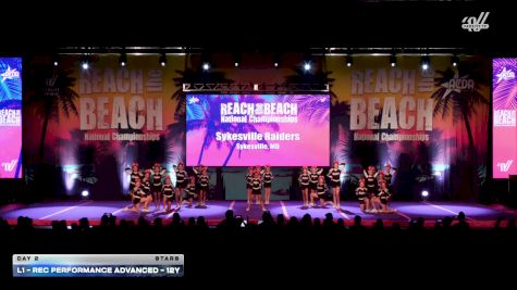 L1 - Rec Performance Advanced - 12Y [2026 Day 2 Stars] 2026 ACDA Reach the Beach Rec Nationals