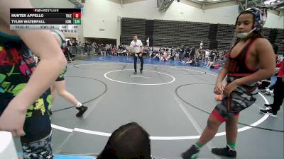 131 lbs Rr Rnd 11 - Davidson Motley, Yale Street vs Maddox White, ICWL Bruisers Elite