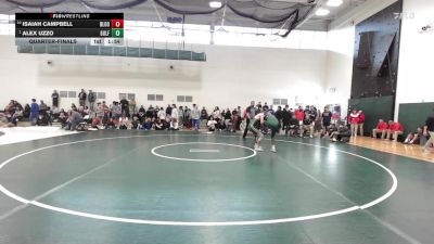 138 lbs Quarterfinal - Isaiah Campbell, Bloomfield/Weav/EW vs Alex Uzzo, Guilford