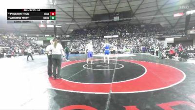 Boys 4A 175 lbs Cons. Round 1 - Preston True, Issaquah vs Andrew Feist, Tahoma